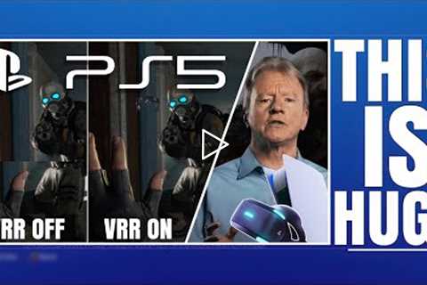 PLAYSTATION 5 - NEW PS5 VRR UPDATE / GOW RAGNAROK RELEASE / PSVR 2 RELEASE / HALF LIFE PS5 / FACT…