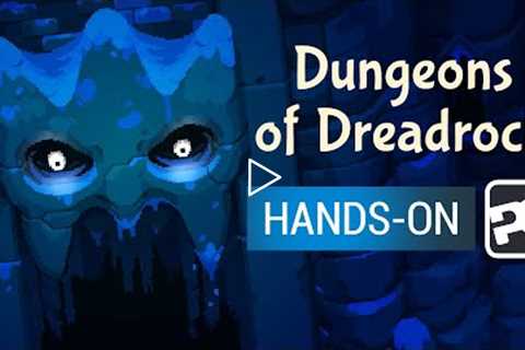 DUNGEONS OF DREADROCK is 16 bits of mobile puzzle adventure fun