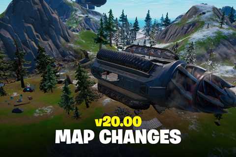 Fortnite v20.00 Map Changes – The Fortress, Command Cavern and more