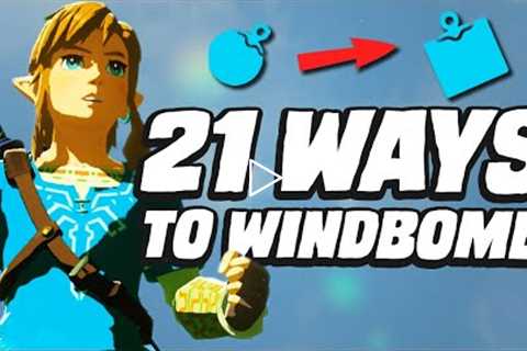 21 Ways To Windbomb In Breath of the Wild