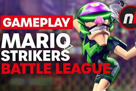 Mario Strikers: Battle League Nintendo Switch NEW Gameplay