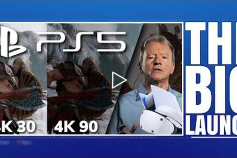 PLAYSTATION 5 ( PS5 ) - PS5 GAME UPGRADE TOMORROW / GOD OF WAR GRAPHICS UPGRADE 2.0 / PSVR 2 BIG…