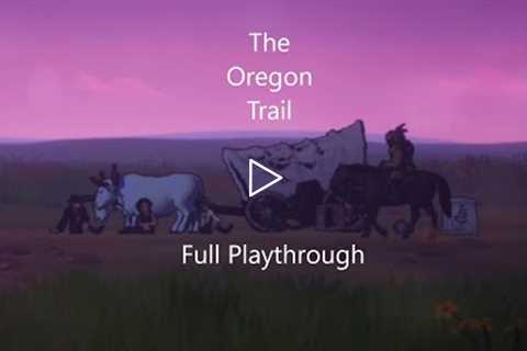 The Oregon Trail: iOS Apple Arcade Gameplay & Playthrough