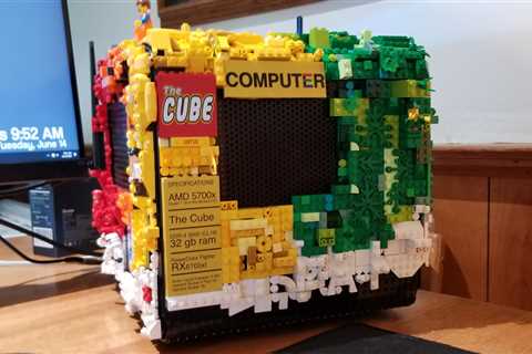 This custom Lego gaming PC almost looks official