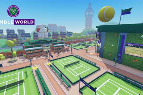 I stepped into Wimbledon’s famous hill through the METAVERSE for a virtual picnic – and ‘met’ Andy..