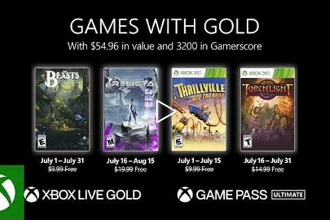 Xbox - July 2022 Games with Gold