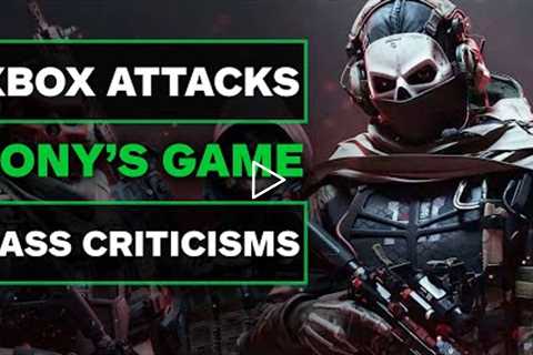 Xbox Attacks Sony's Game Pass & Exclusive Criticisms