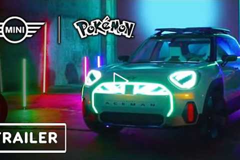 Pokemon x Mini - Official Aceman Concept Car Play On Trailer | gamescom 2022
