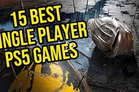 15 BEST SINGLE PLAYER Games On PS5
