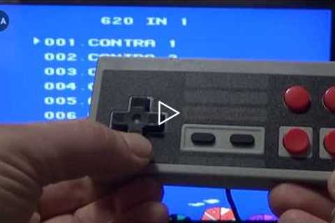 Retro Games Console with 620 Games review : From aliexpress