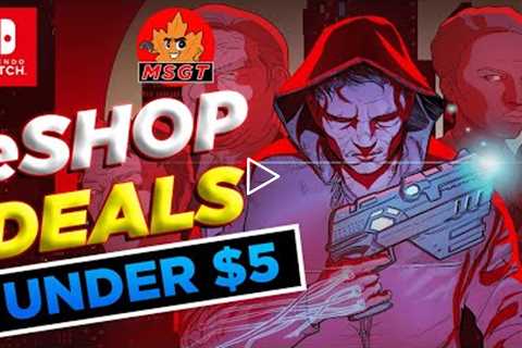 NEW Nintendo Switch eSHOP SALE THIS WEEK! | BEST Switch eSHOP DEALS under $5 AUGUST 2022