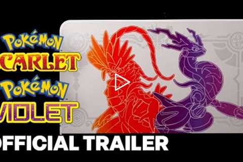 Pokémon Scarlet and Pokémon Violet Edition Nintendo Switch OLED Official Trailer