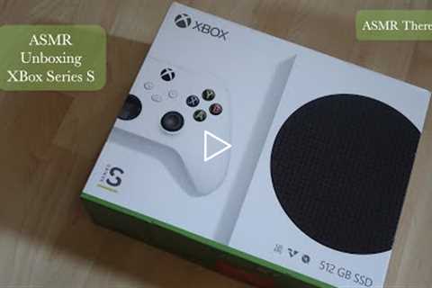 ASMR Unboxing - My first Xbox - Xbox Series S (No Talking)