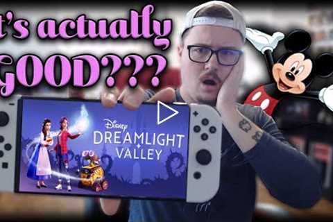 Disney Dreamlight Valley is ACTUALLY GOOD? | Disney Dreamlight Valley Nintendo Switch Review