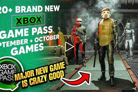 20+ NEW XBOX GAME PASS GAMES REVEALED - OCTOBER & FINAL SEPTEMBER GAMES