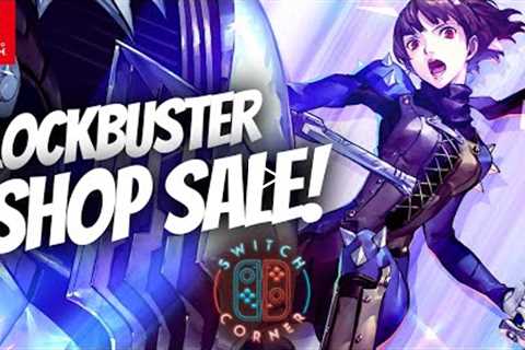 The BLOCKBUSTER Nintendo ESHOP Sale Has Tons Of Huge Discounts! Nintendo Switch ESHOP Deals!