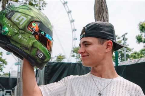 Lando Norris to become Master Chief at the Singapore Grand Prix