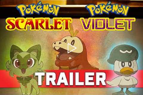Pokemon Scarlet and Pokemon Violet - Announcement Trailer