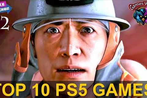 10 Best PS5 Single Player Games  | Top 10 Best Games to Play on PS5 | Part 2 | Games World | 2022