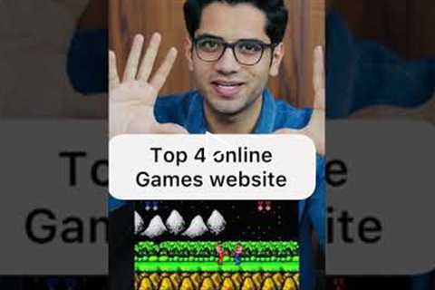 Top 4 online games website 😍😍 #shivammalik #shorts