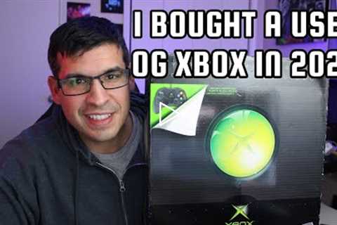 I Bought A Used OG Xbox on eBay in 2022 | Xbox Unboxing | The 90s Metal Gamer