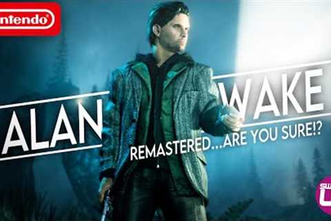 Alan Wake Remastered Nintendo Switch Performance Review!