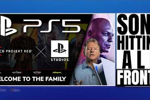 PLAYSTATION 5 ( PS5 ) - STEALTH PS5 UPDATE LIVE NOW / SONY BUY CD PROJEKT RED / NEW AMBITIOUS PS5 E…