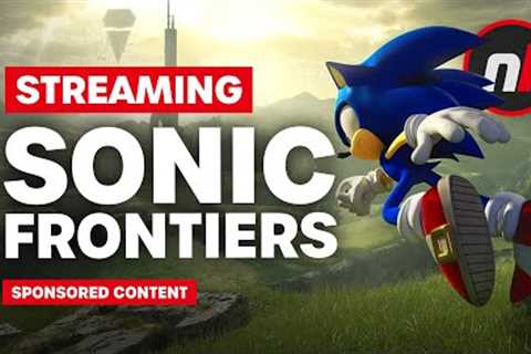 Rolling Around at the Speed of Sound in Sonic Frontiers on Switch