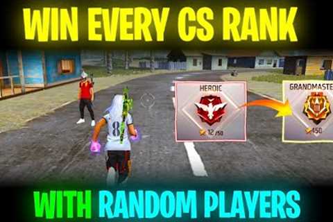 How To Win Every CS Rank With Random Players | Clash Squad Ranked Tips and Tricks | Free Fire