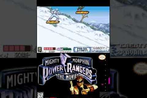 🎮Mighty Morphin Power Rangers The Movie | SNES | GamePlay | Super Nintendo | Retro Games | Game