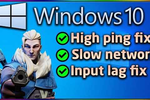 How to Fix High Ping & Input Lag in Online Games | 2021