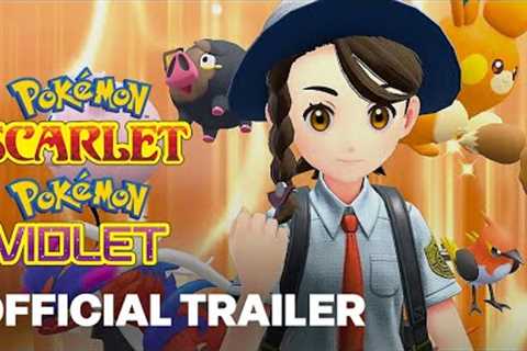 Pokémon Scarlet & Pokémon Violet Official Overview Trailer