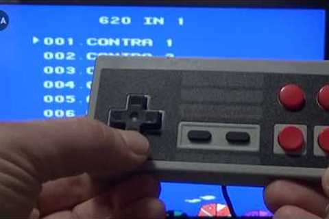 Retro Games Console with 620 Games review : From aliexpress