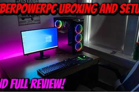 GAMING PC From CyberPowerPC Unboxing & Setup!