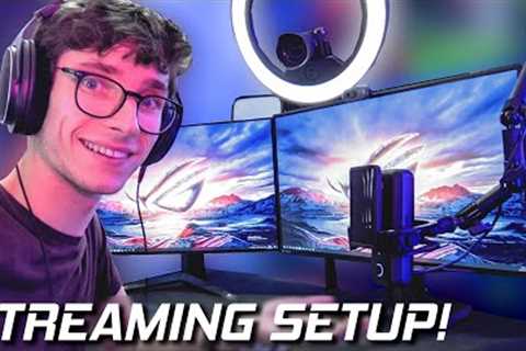 The ULTIMATE RTX 3080 Streaming Setup! How To Stream on PC! (Twitch & OBS Setup Tutorial) #AD