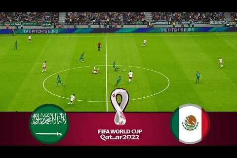 Saudi Arabia vs Mexico LIVE | FIFA World Cup Qatar 2022 | Watch Along & PES 21 Gameplay