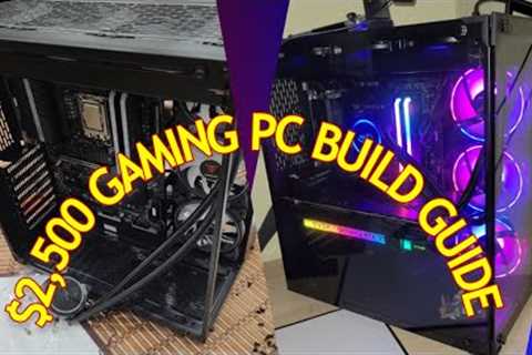 Building An INSANE $2500 GAMING PC Guide [Intel 12th GEN & RTX 3070 TI]