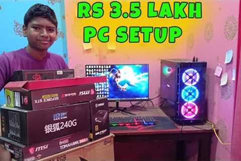 My Rs 3.5 lakh Gaming PC Setup😱