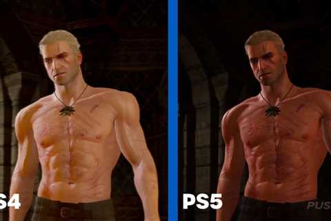 This How Much Better The Witcher 3 Looks on PS5 Compared to PS4