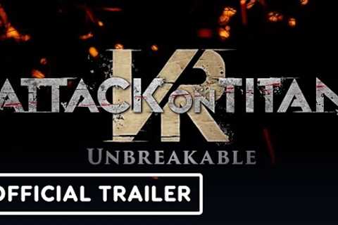 Attack on Titan: Unbreakable VR - Official Reveal Trailer | Upload VR Showcase