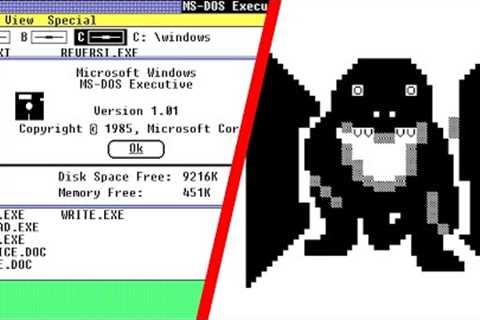 Online Retro Emulators: Windows 1.0, Mac OS 8, ZX81, C64, Atari ST & More!