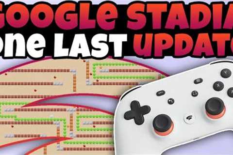 Google Stadia Gets One LAST Update! Bluetooth Controllers, One MORE Game