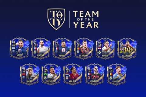 FIFA 23 Confirms Its Team of the Year Starting XI