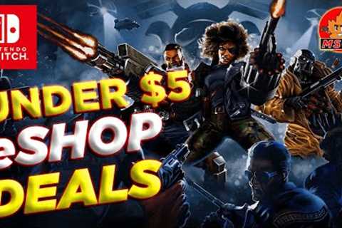 AMAZING Nintendo Switch Eshop SALE ON NOW! 20 Best eSHOP DEALS UNDER $5 This Week!