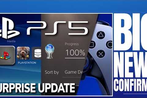 PLAYSTATION 5 ( PS5 ) - SURPRISE TROPHY UPDATE ! / DUALSENSE HATE /  UNCHARTED 5 NEWS / NEW STUDIO…