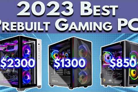 Best Prebuilt Gaming PC 2023 | 1080p, 1440p, 4K Gaming | Best Gaming PC 2023