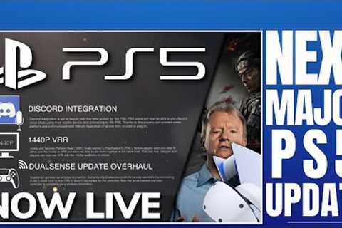 PLAYSTATION 5 ( PS5 ) -  BREAKING ! PS5 MAJOR BETA UPDATE LIVE NOW! DISCORD / 1440P VRR / DUALSENSE…