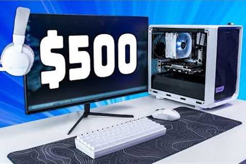 $500 FULL PC Gaming Setup Guide! (And How to Upgrade It Over Time)