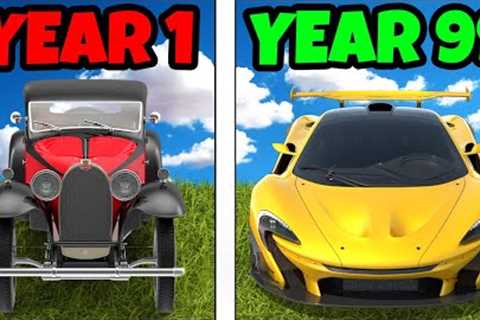 I Evolved My Car From OLD to NEW in WEIRD Mobile Games on The App Store!