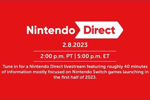 Nintendo Direct 2.8.2023 - Nintendo Switch